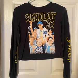 Super cute sandlot crop top!